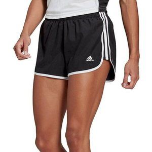 Adidas Marathon 20 Running Shorts Size M/L/XL 3" -Black/White-
